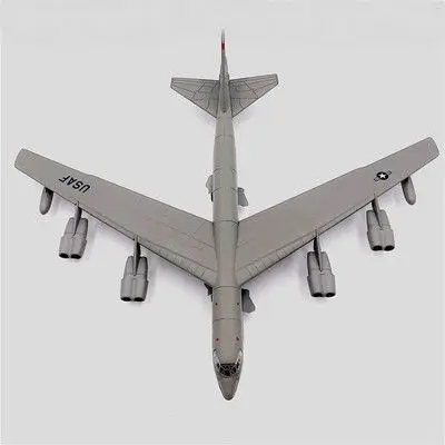 1: 200 американский стратегический бомбардировщик дальнего действия B-52, модель самолета B52, имитация сплава, готовые украшения, подарки Изображение 3 