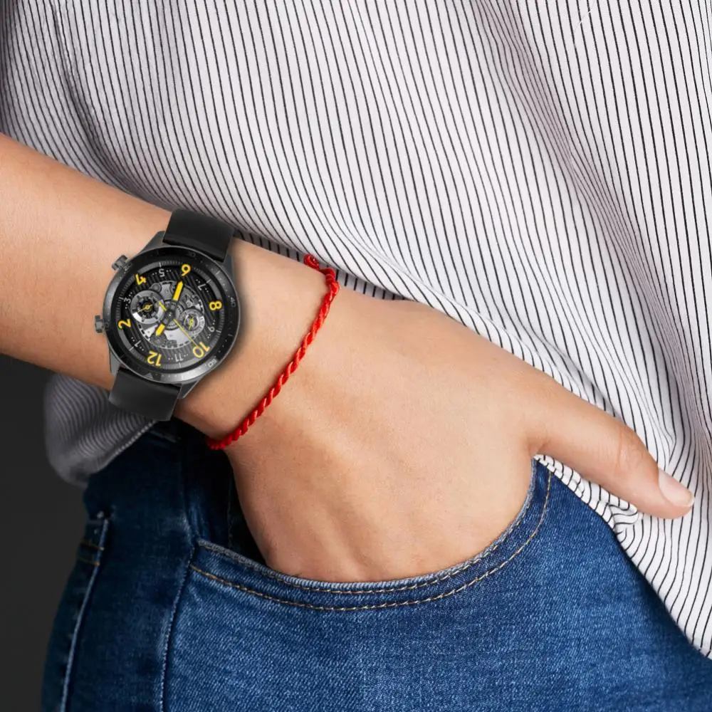 1 ~ 10ШТ 20мм 22мм Силиконовый Ремешок Для Часов Универсальный Ремешок для часов Amazfit GTR 47мм 42мм GTS 3 2 Galaxy Watch 4 3 Изображение 2 