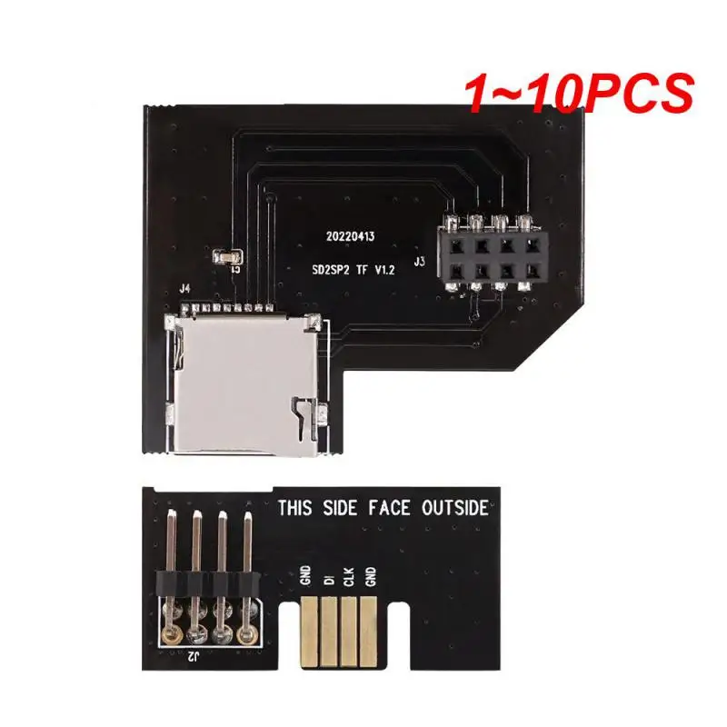 1 ~ 10ШТ Адаптер TF/SD SP2 Для Загрузки SDL-Карты TF Card Reader для Gamecube NGC NTSC Последовательный Порт 2 Игровых Аксессуара