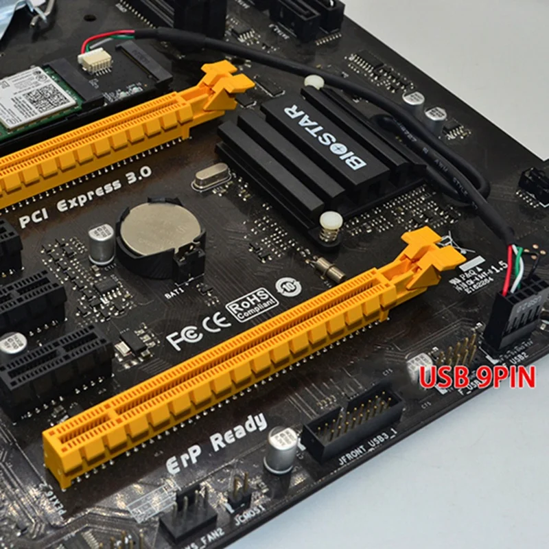 1 Комплект платы M.2 KEY-M To KEY A-E/E Riser Card PCB Для модуля беспроводной сетевой карты по протоколу M.2 NGFF PCIE Изображение 4 