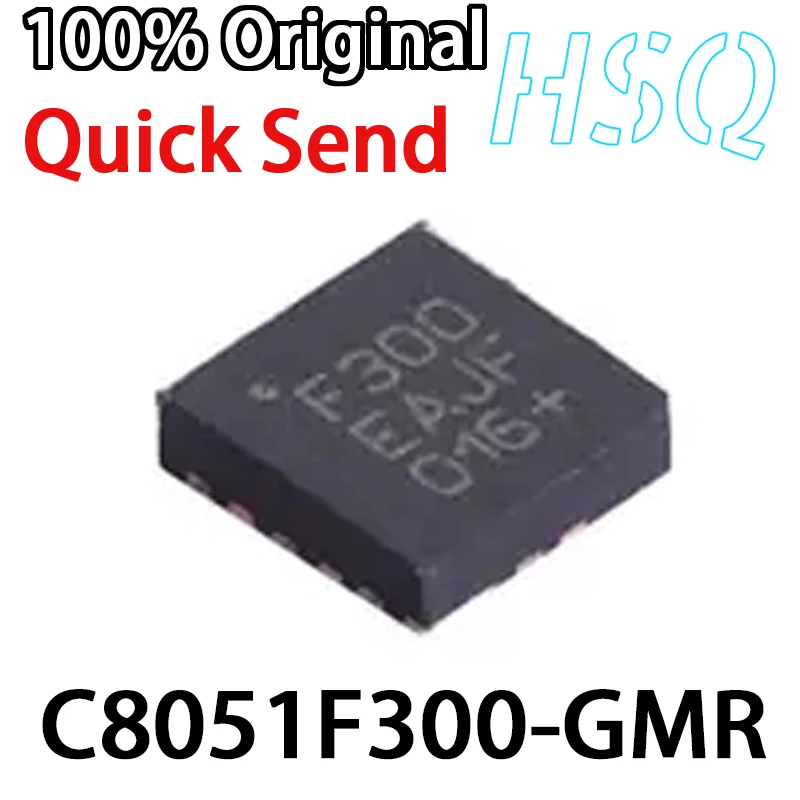 1 шт. Оригинальный запас C8051F300-GMR C8051F300 шелкография F300 чип обработки сигналов QFN10