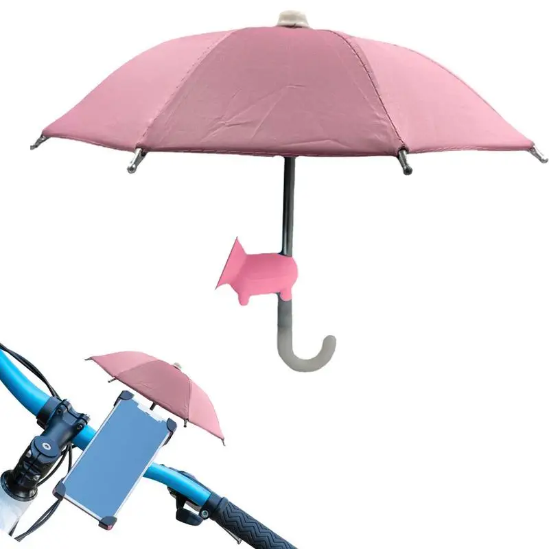 1 шт. Универсальная портативная Мини-подставка для зонта, уличный привод для верховой езды, Водонепроницаемый зонт Для мобильных телефонов, кронштейн для зонта, держатель