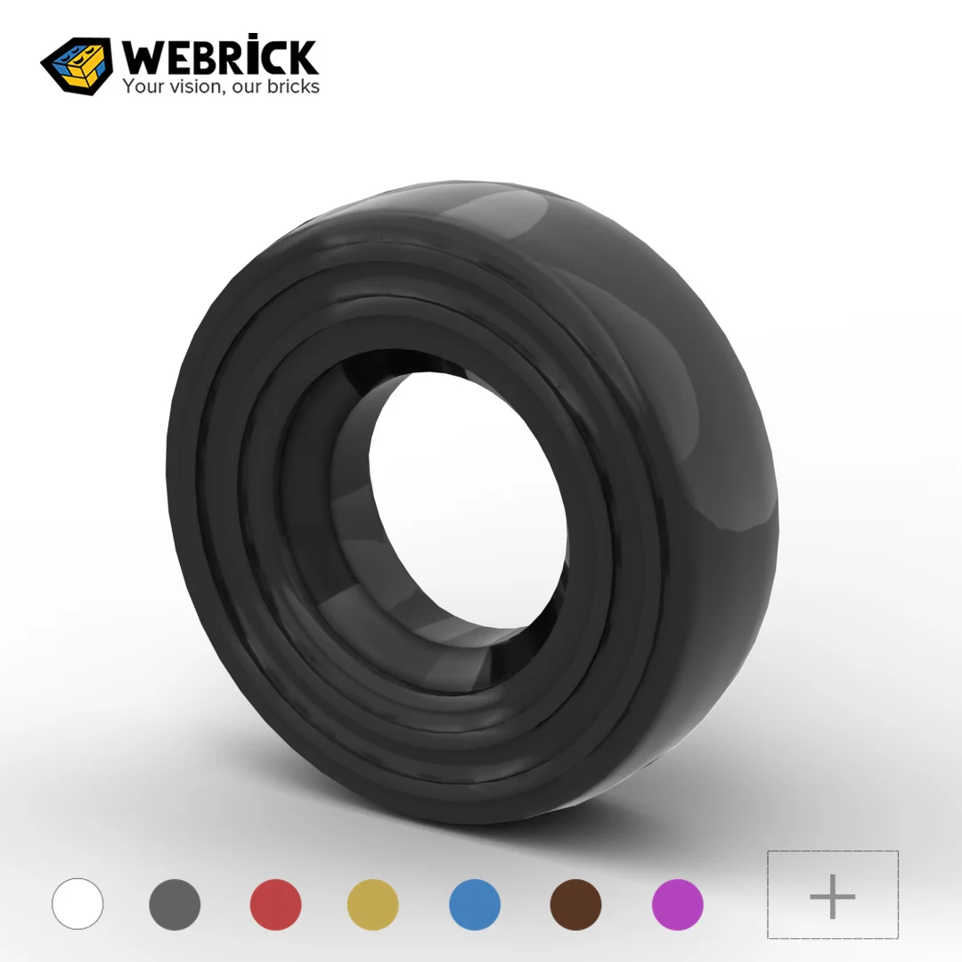 10 шт. Колеса Webrick High-Tech Assembly Particle 3139 8 мм, набор строительных блоков, сменные детали, игрушки для детей, подарки