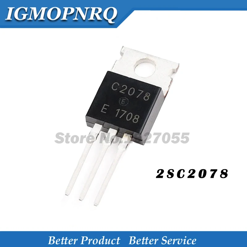 10 шт./лот C2078 2SC2078 NPN высокочастотный силовой транзистор TO-220 новый