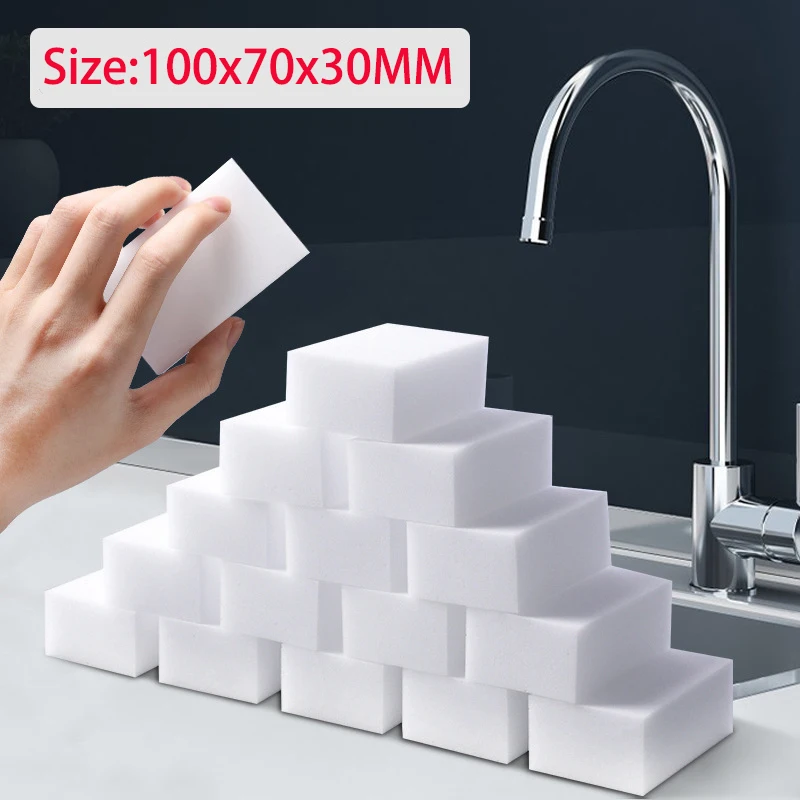 100x70x30 мм нано-губка magic brush Cleaner, Губка для чистки кухни, ванной, офиса, инструменты для уборки Изображение 1 