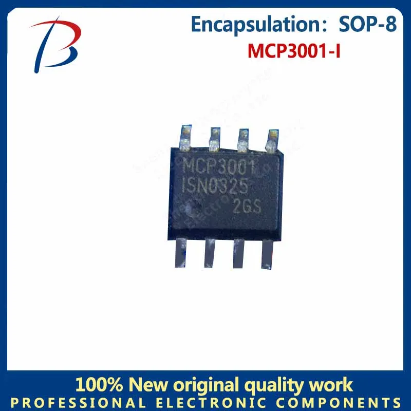 10ШТ MCP3001-I Упаковка SOP-8 экран микросхемы аналого-цифрового преобразования MCP3001-I