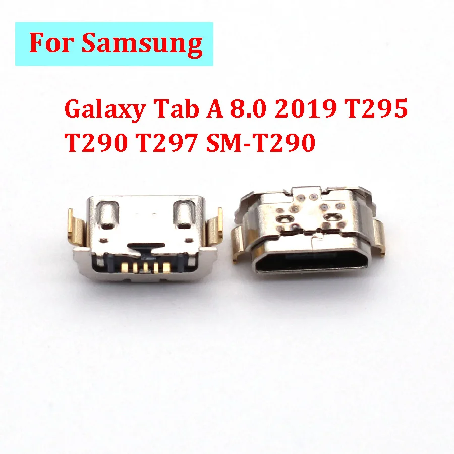 10шт Порт Зарядного Устройства Micro USB Для Samsung Galaxy Tab A 8.0 2019 T295 T290 T297 SM-T290 Разъем Зарядной док-станции