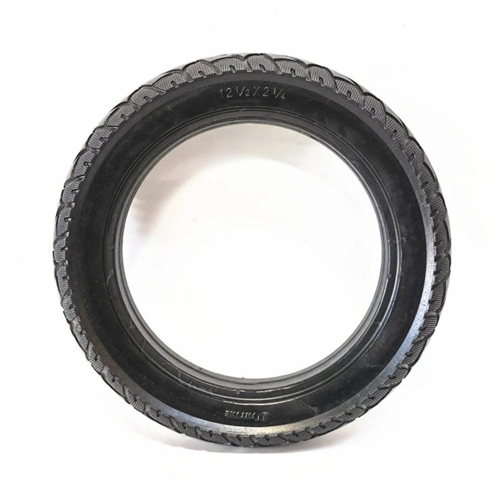 12-дюймовая сплошная шина 12.5x2.50 Аксессуары Черная резина 12 1 / 2x2 1/4 (57-203) Прочная Практичная Высококачественная