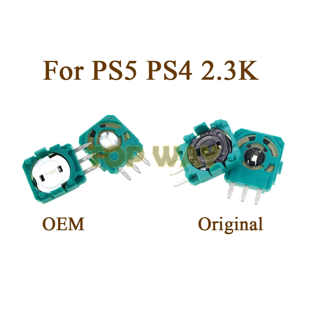 20 штук 2,3 К 3D аналоговых осевых резисторов для Playstation5 Контроллер PS5 PS4 3D аналоговый джойстик микропереключатель