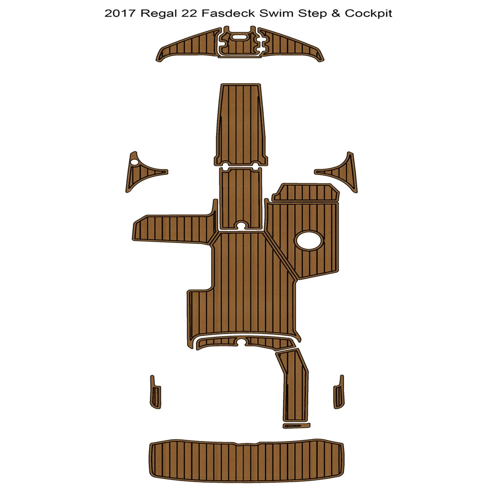 2017 Re-gal 22 Плавательная платформа Fasdeck, площадка для кокпита, лодка из пеноматериала EVA, Пол палубы из тикового дерева Изображение 0 