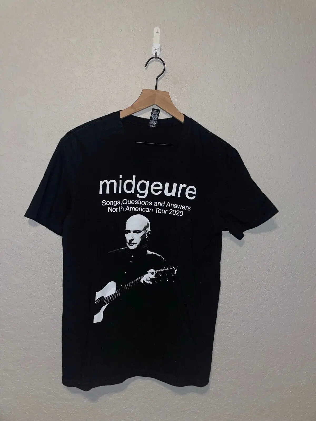 2020 Midgeure Songs, Вопросы и ответы, футболка для тура по Северной Америке с длинными рукавами Small Conc