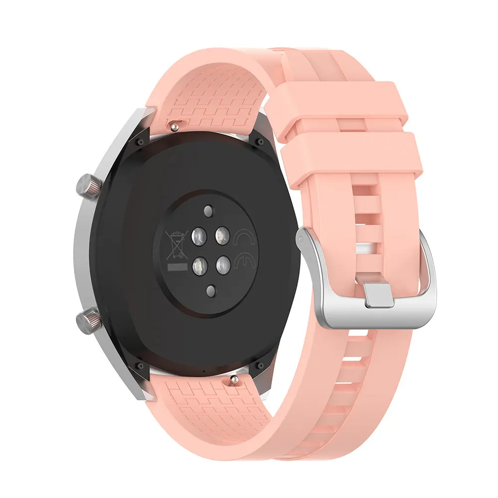 22 мм силиконовый ремешок для часов Huawei Watch GT2 46 мм Active Gear S3 Honor Magic Смарт-часы, сменный браслет, Аксессуары Изображение 1 