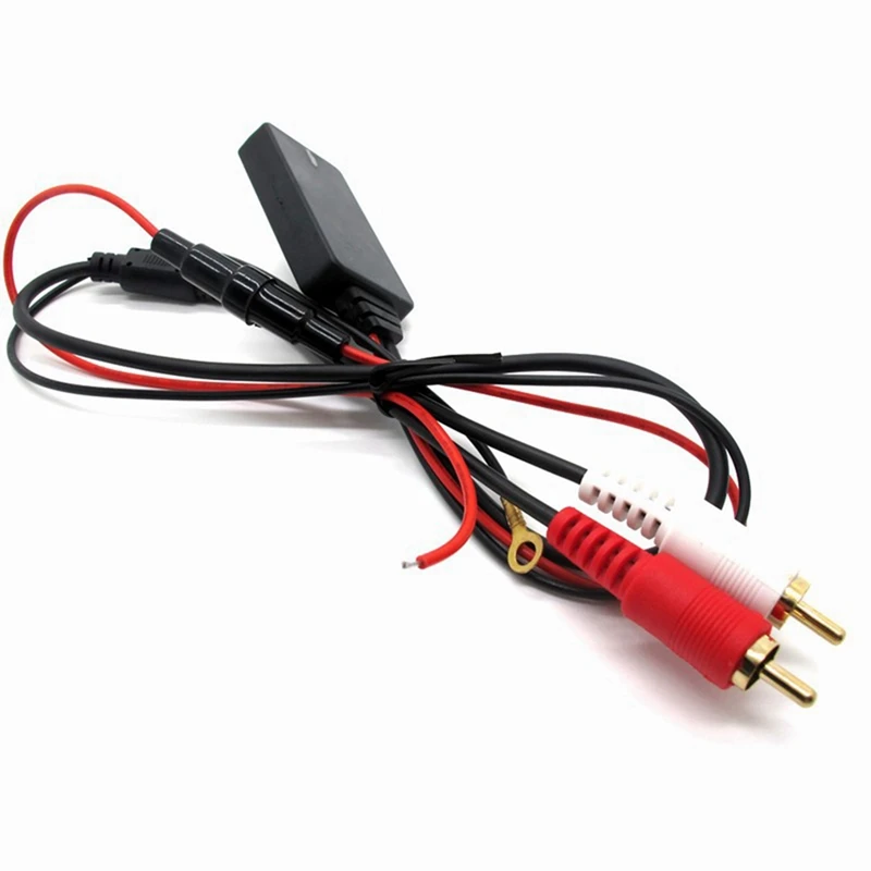3X Универсальный модуль приемника Bluetooth AUX, 2 кабеля RCA, автомобильный радиоприемник, стерео, беспроводной аудиовход, воспроизведение музыки