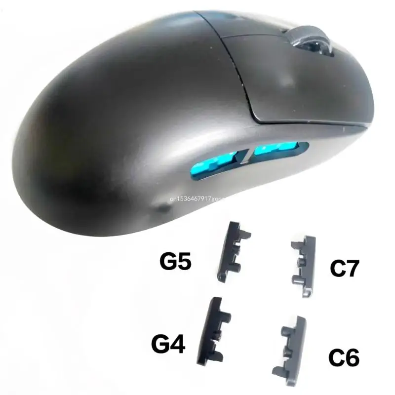 4шт боковых клавиш, боковые кнопки + боковая перегородка C7 для беспроводной мыши Logitech, аксессуары для мыши, прямая поставка Изображение 4 
