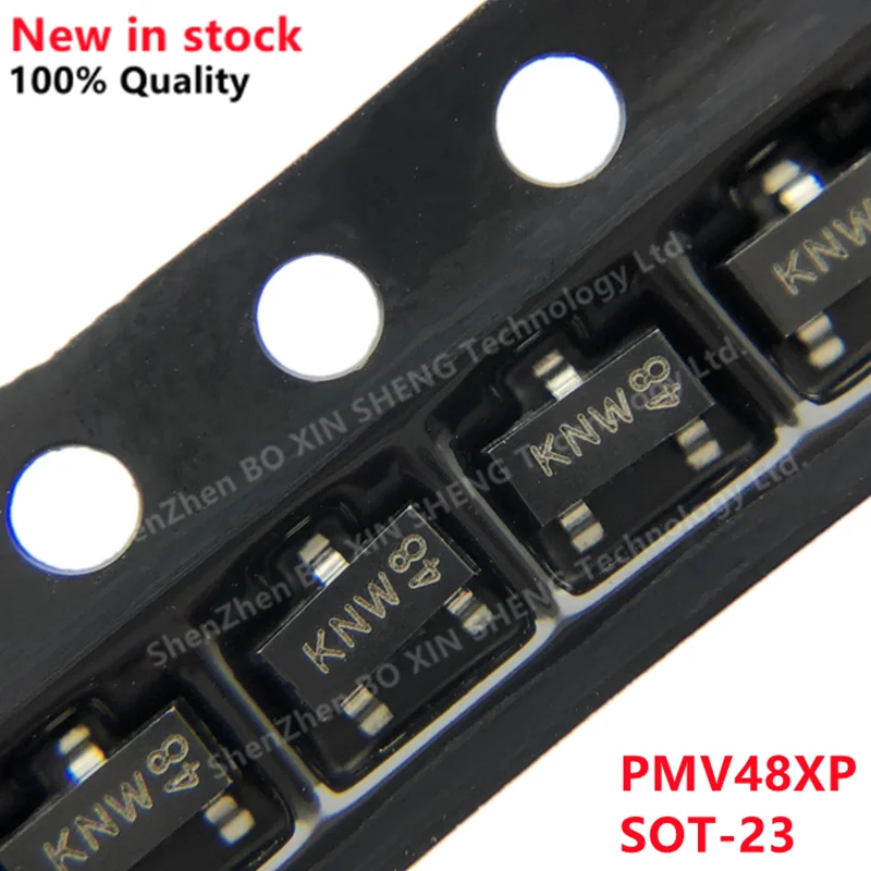 50ШТ PMV48XP С маркировкой KNW /KNT SOT-23 SMD полевой транзистор (MOSFET)