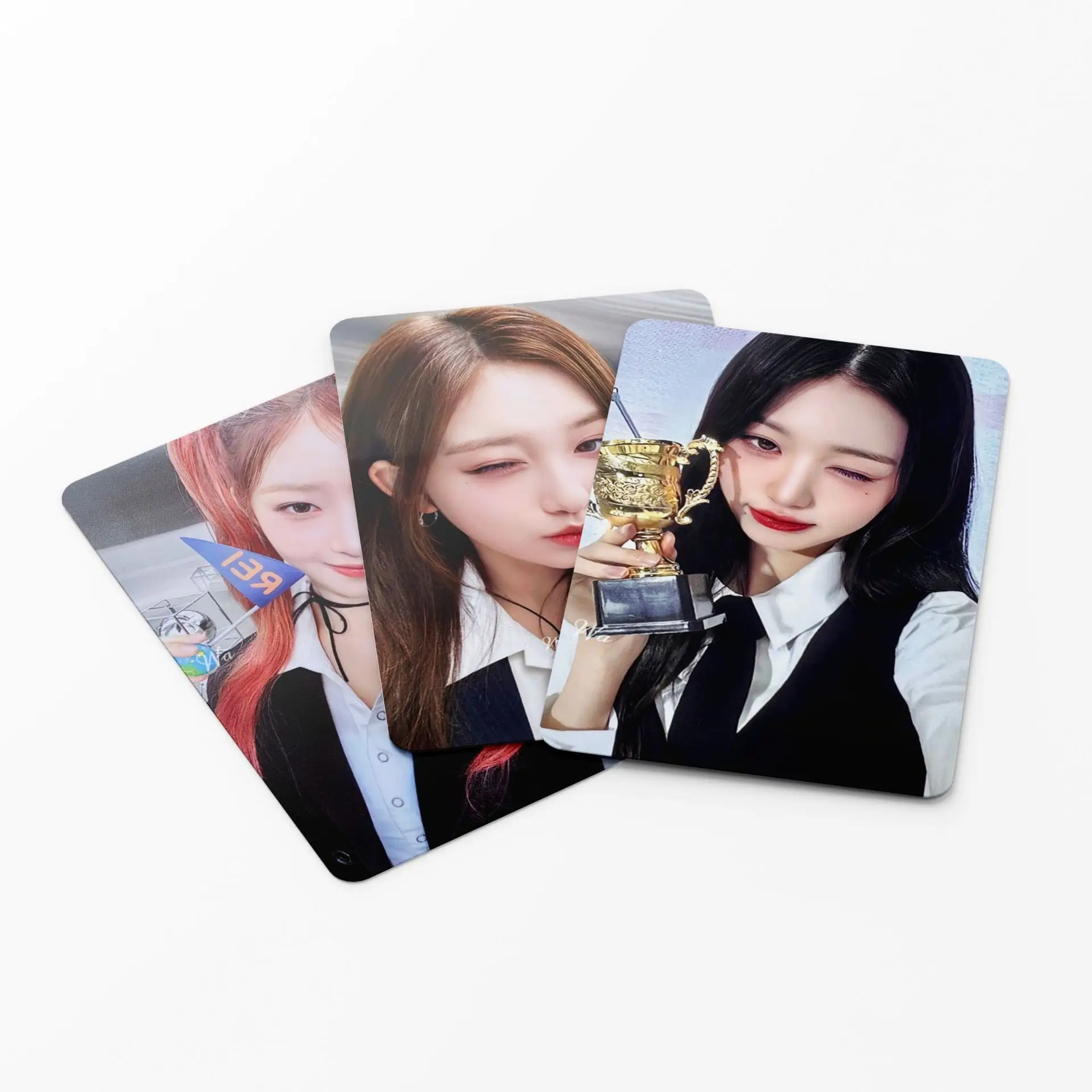 55 шт./компл. открыток Kpop IVE Lomo SHOW WHAT IVE Photocards for fans collection Изображение 3 