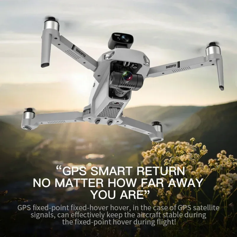 5G WiFi GPS 2-Осевой Квадрокоптер С Защитой От Встряхивания, Бесщеточный 4K Профессиональный Квадрокоптер С HD-Камерой Mini KF102 4K Dron KF102 MAX Drone Изображение 5 