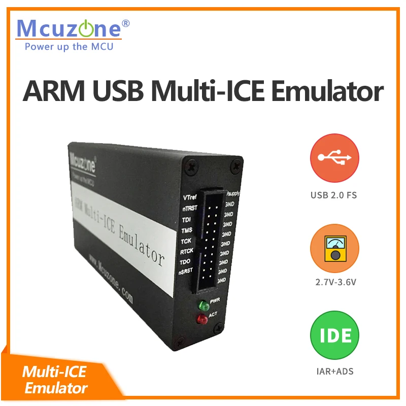 ARM USB Multi-ICE Emulator HI3515 HI3512 HI3510 arm9 ARM7 XP