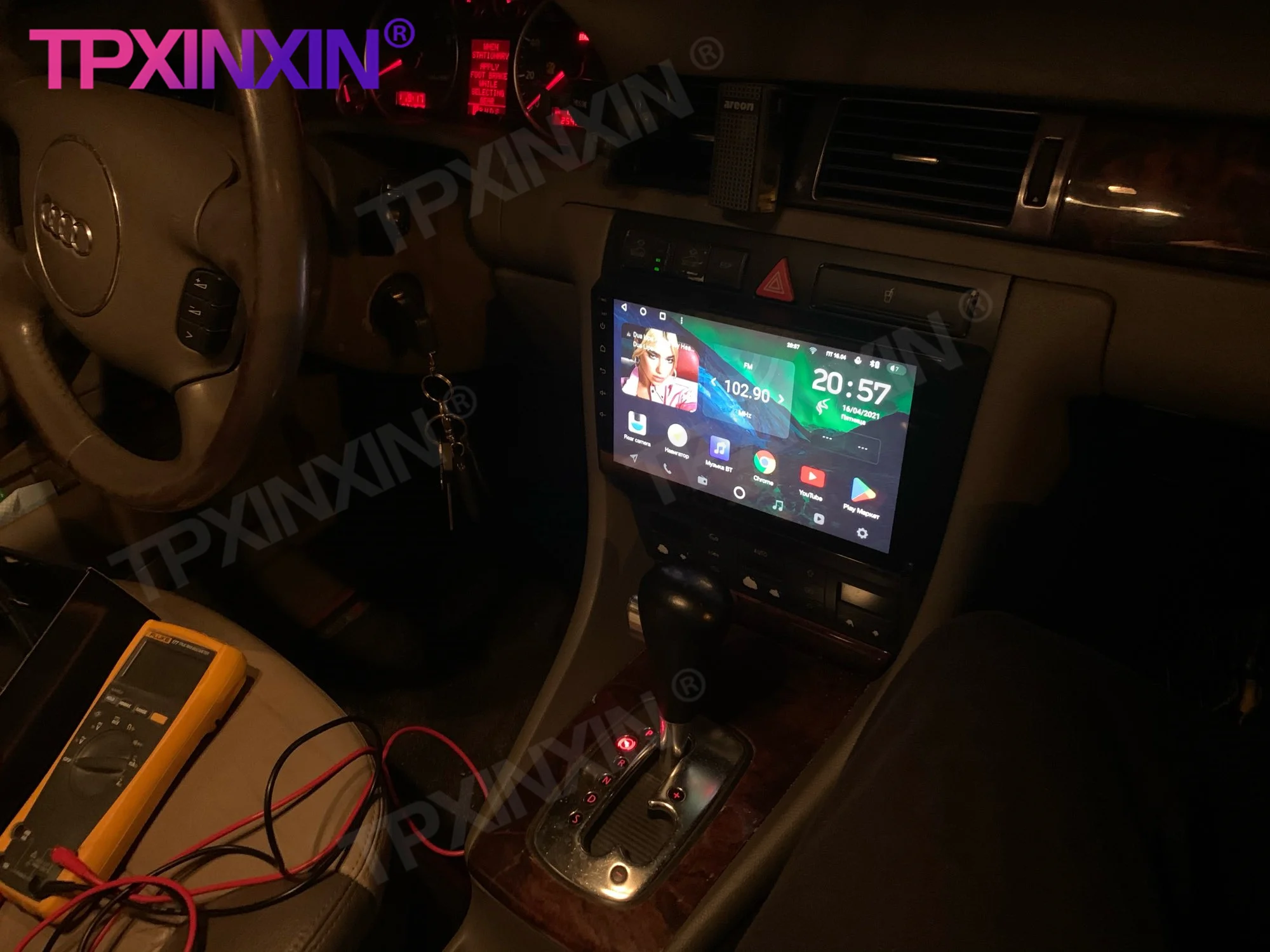 Android 10 Для Audi A6 1997-2004 Радио 360 HD Камера Автоматического Объемного Обзора Автомобильный Мультимедийный Плеер Радио GPS Навигация Магнитофон Изображение 1 