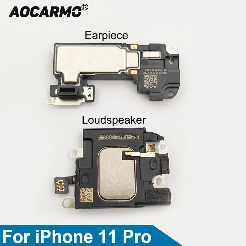 Aocarmo для iPhone 11 Pro Верхний наушник Ушной динамик Нижний громкоговоритель Зуммер звонка Ремонт Запасная часть