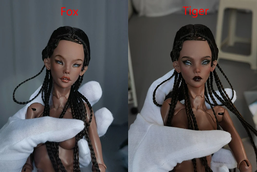 BJD 1/4 - кукла-химера, Лиса, фигурки из смолы Тигра, игрушки, игрушки высокого качества, Предпродажная продукция Изображение 5 