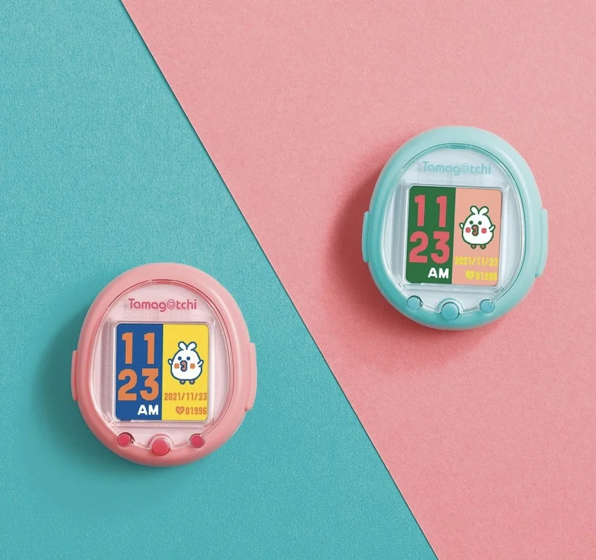 Bandai Tamagotchi Original Meets Pix Электронная Машинка для домашних животных, Игровая консоль с цветным экраном, Коллекция игрушек, Рождественские Подарки для детей Изображение 3 