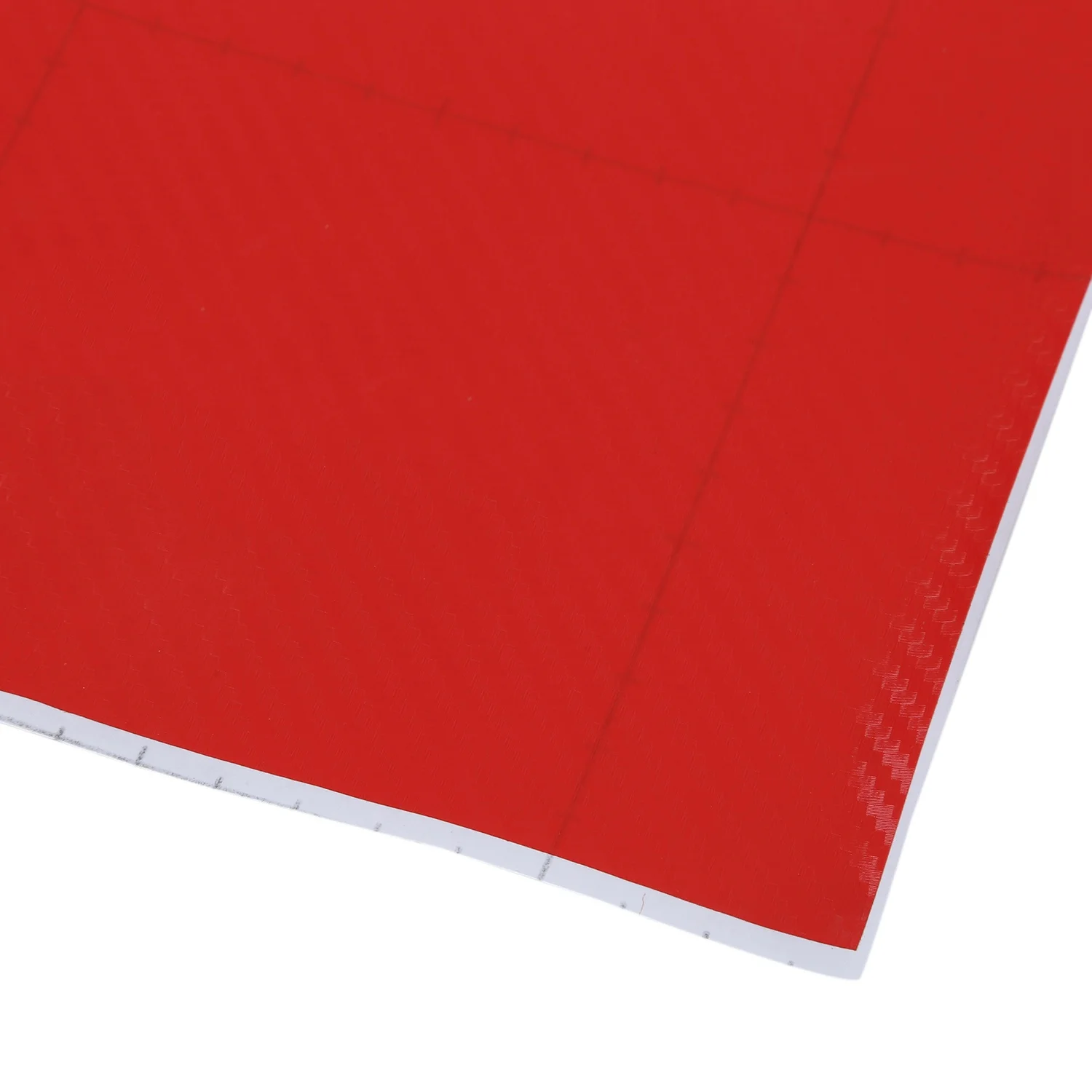 DIY 30x127 3D наклейка из углеродного волокна Виниловая пленка Оберточная бумага рулон Клейкая автомобильная наклейка Лист красный Изображение 4 
