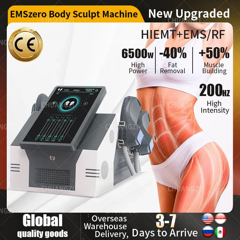 Emszero 6500W NEO DLS-EMSZERO Nova для похудения с 2/4 ручками, для создания мышечной массы, для похудения и красоты тела