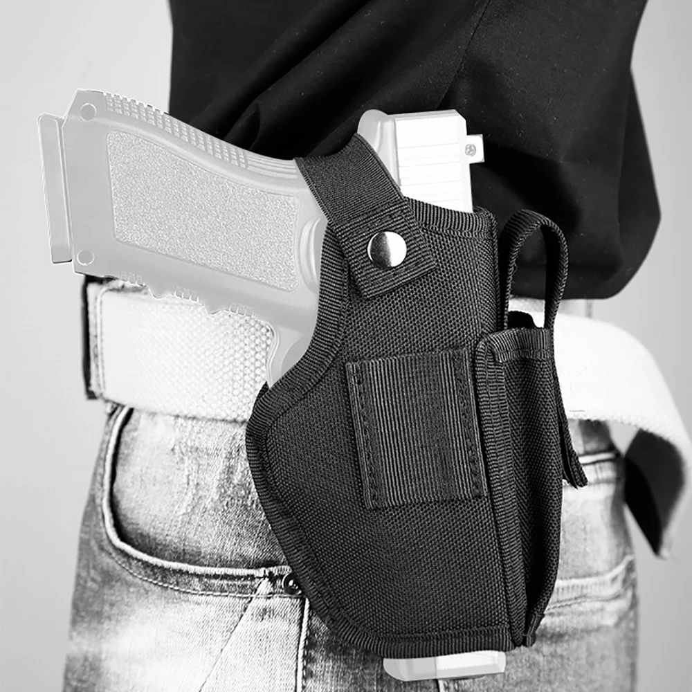 Gl 17 18 26 Универсальная кобура для скрытого ношения оружия всех размеров, тактический пистолет, сумка для пистолета, охотничьи принадлежности, пояс для аксессуаров