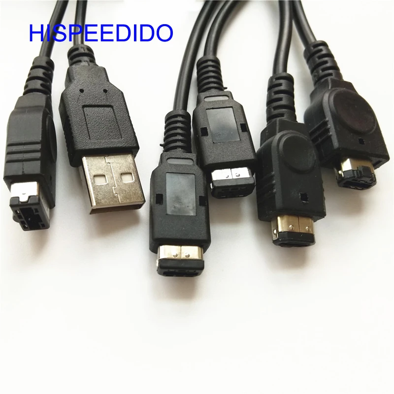 HISPEEDIDO Горячее предложение usb кабель для зарядного устройства + кабель для подключения плеера Для консоли Nintendo Gameboy Advance GBA Color GBC GBA SP Изображение 3 