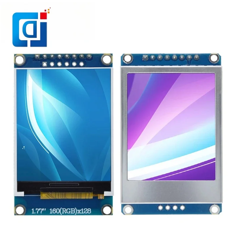 JCD 1,77 дюймовый TFT ЖК-Экран 128*160 1,77 TFTSPI TFT Цветной Экран Модуль Последовательного Порта Модуль Для Arduino UNO R3 Изображение 2 