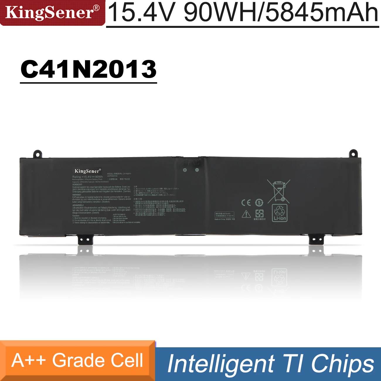KingSener Новый Аккумулятор для ноутбука C41N2013 C41N2013-1 Для ASUS ROG Strix G513 G513IM G713 G713IM G713QM Rog G533 G533QM G533QR G733ZM