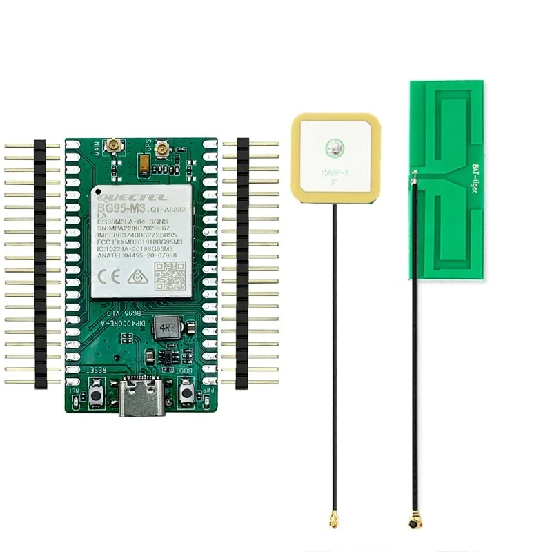 QUECTEL BG95-M3 40PIN OUT PCBA Мини-Плата Разработки С GNSS-Приемником LPWA GSM NBIOT CATM Модуль Со Слотом Для SIM-карты Изображение 2 