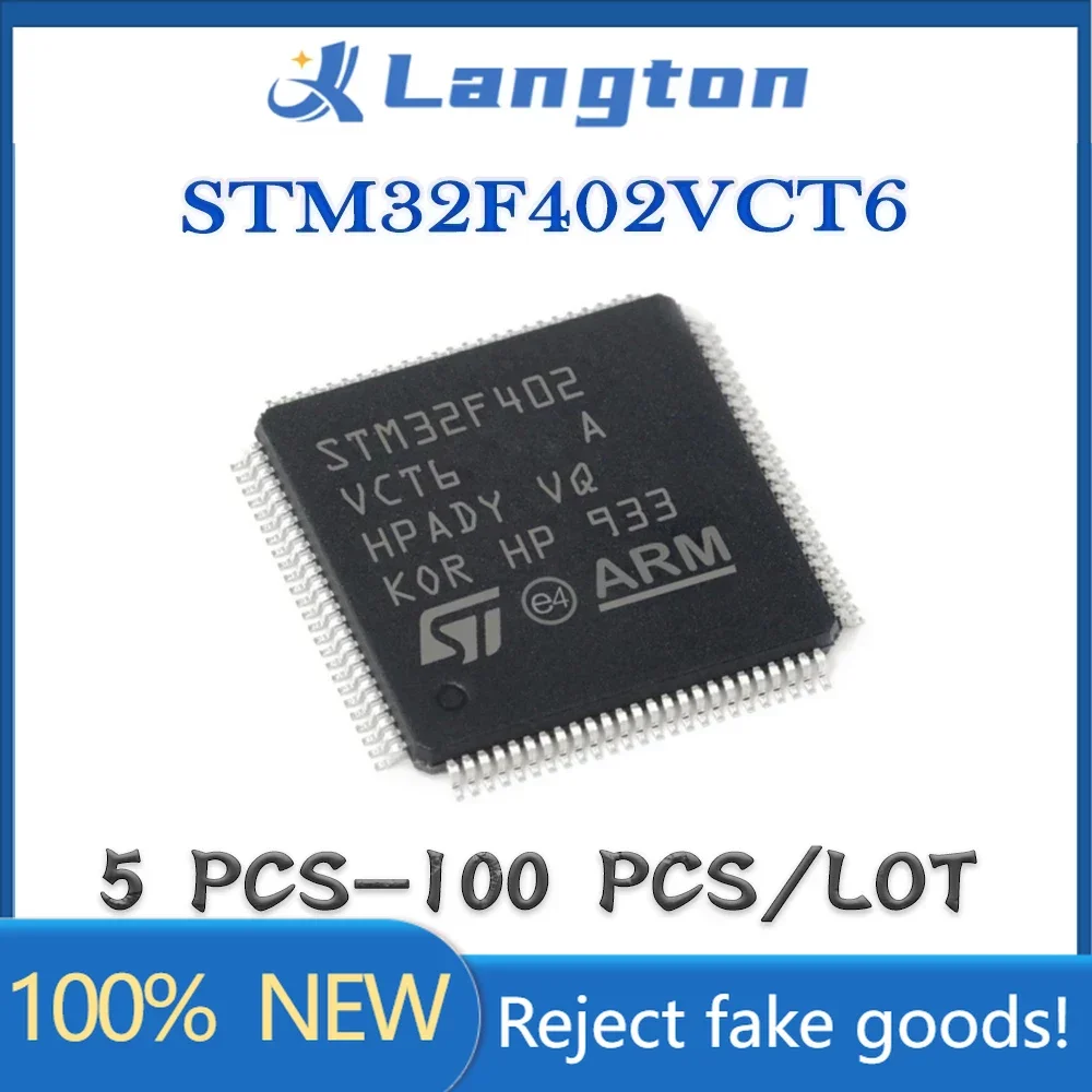 STM32F402VCT6 STM32F402VCT STM32F402VC STM32F402V STM32F402 STM32F микросхема MCU STM32 STM IC LQFP-100