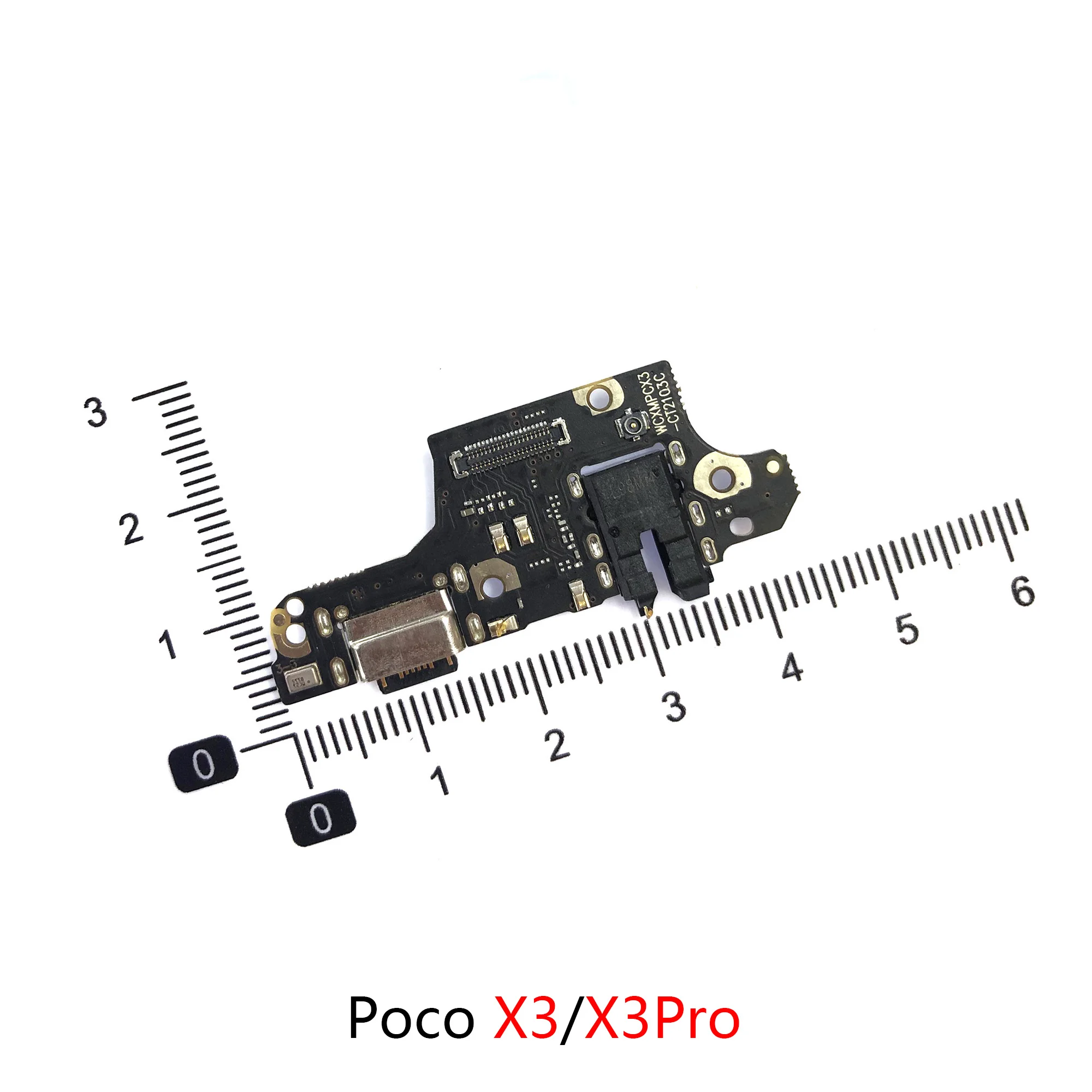 USB Плата Для Зарядки Xiaomi Poco F1 F2Pro F3 M3 X3 X3Pro X3GT X5 X5Pro Разъем для Зарядного Порта Пластина Гибкого Кабеля Замена деталей Изображение 2 