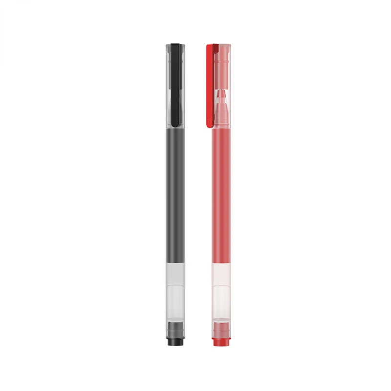 Xiaomi Mijia 1/2 шт./лот Гелевая Ручка с чернилами 0,5 ММ Супер Прочные Ручки Для Вывесок Caneta pучка 1800M Канцелярские Принадлежности для Офиса и бизнес-школы