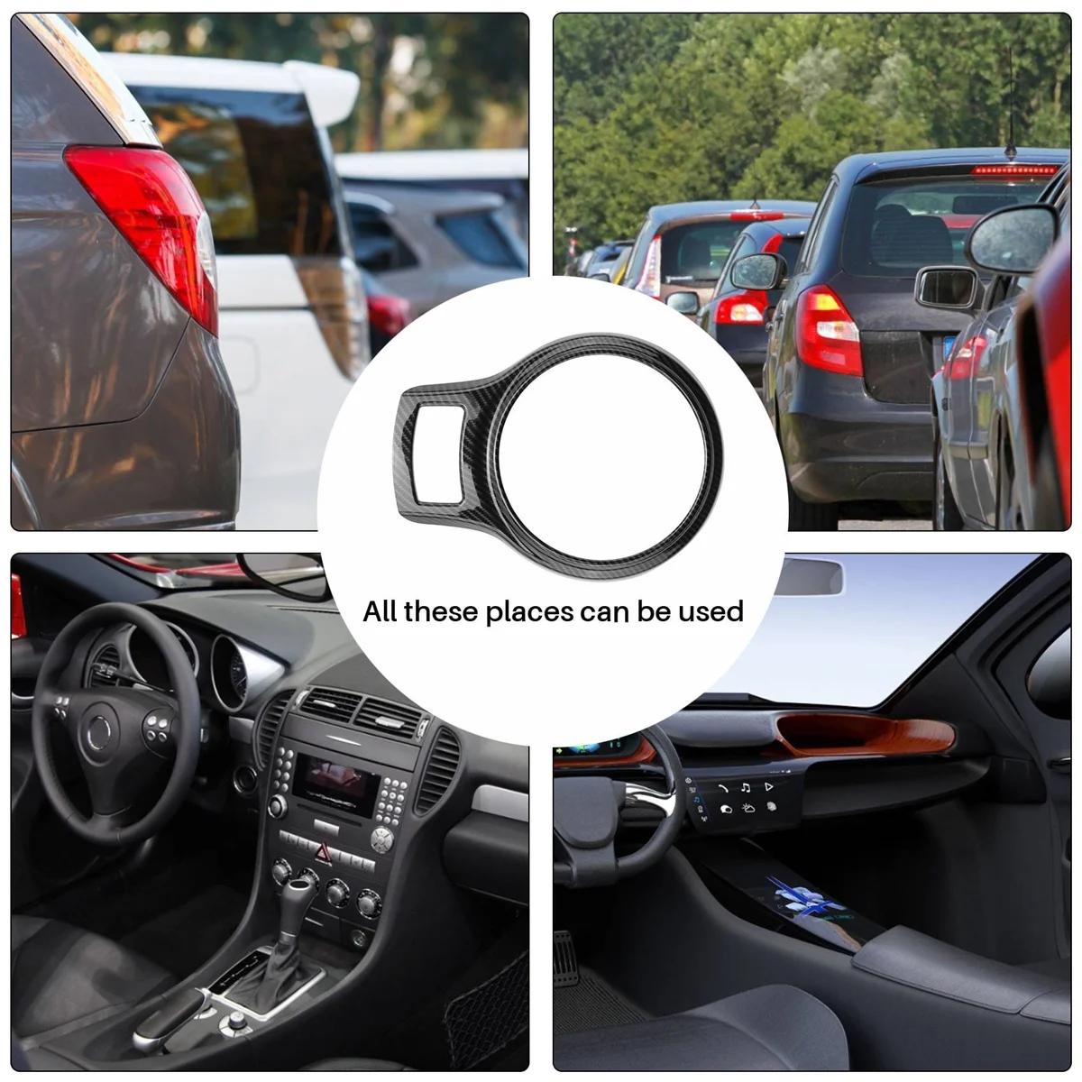 Автоматическая Наклейка на центральную панель передач из углеродного волокна, панель управления, Модификация интерьера автомобиля для Toyota 86/Subaru BRZ 2012-2020 Изображение 0 