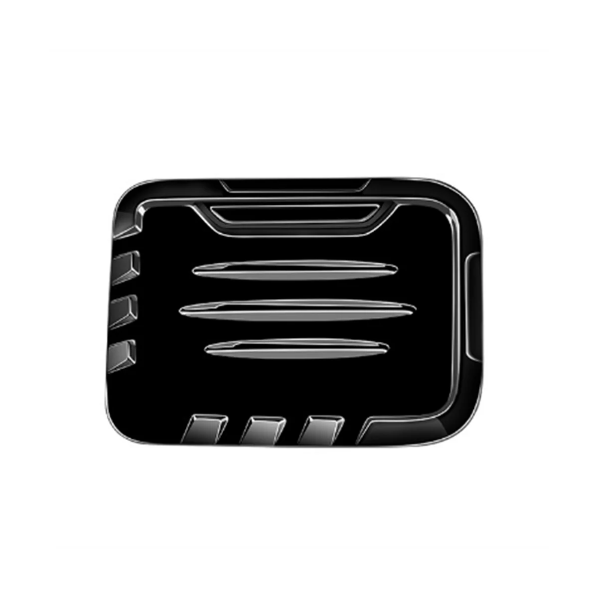 Автомобильная ярко-черная крышка топливного бака, Декоративная крышка для Toyota Alphard 40 Series 2023 + Автомобильные аксессуары