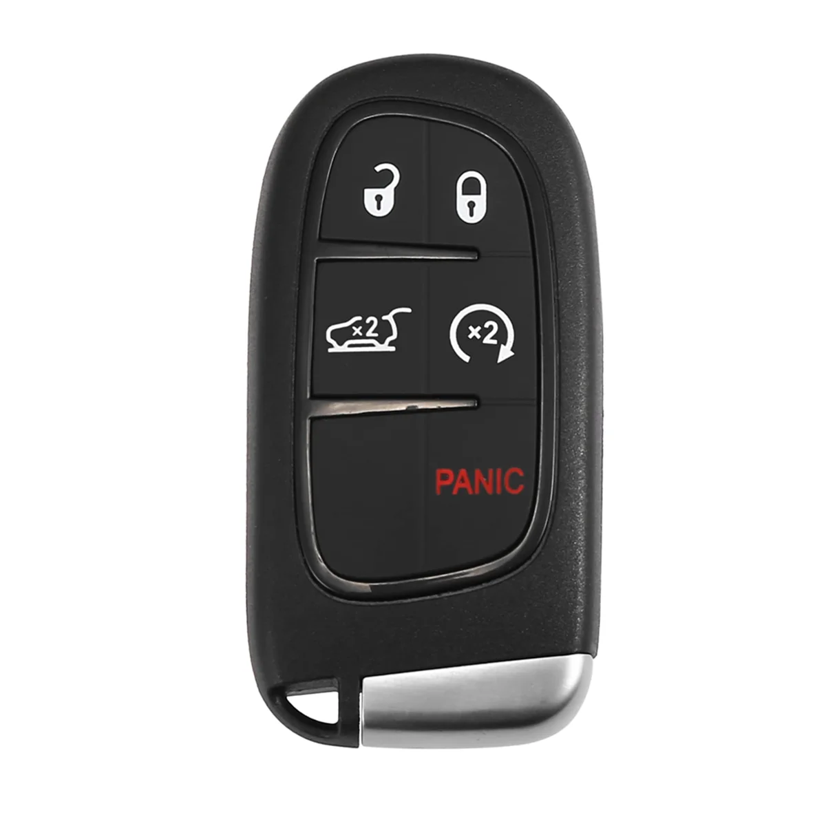 Автомобильный Брелок Для ключей с Дистанционным Управлением GQ4-54T 433 МГц ID4A Чип для Jeep Cherokee 2014-2020 5 Кнопок 68141580AA 68141580AB