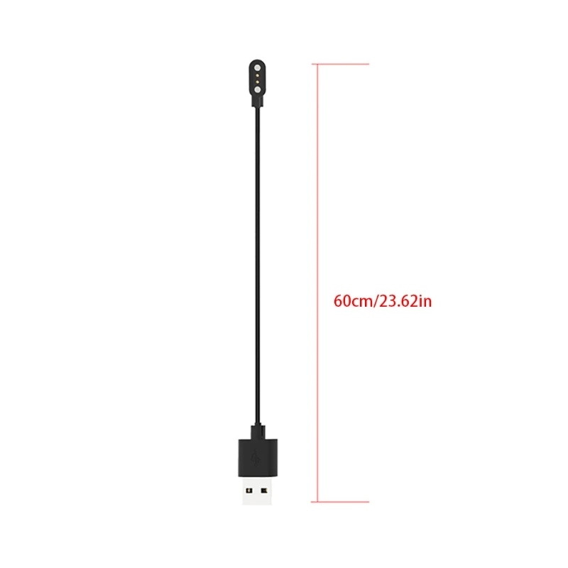 Адаптер для док-станции Smartwatch USB Кабель для быстрой зарядки Шнур Провод для наручных часов HW12 HW16 Аксессуары для часов Изображение 5 