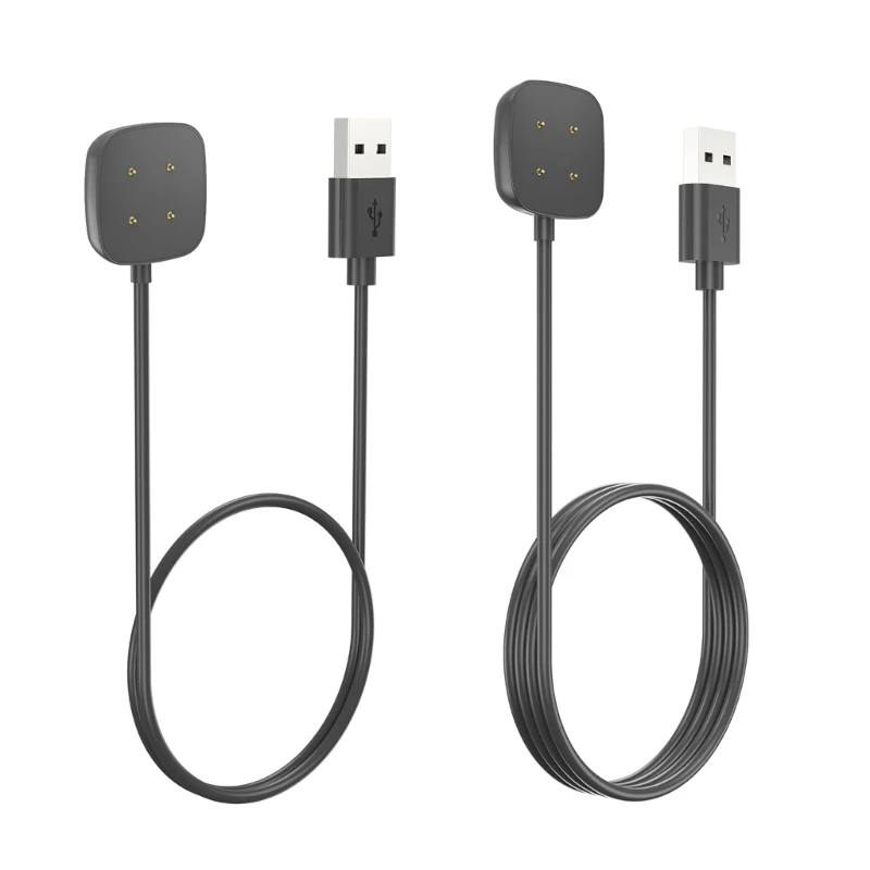 Адаптер питания, подставка для зарядного устройства, кабель для быстрой зарядки для смарт-часов Fitbit Versa 4/Versa 3/sense, USB-кабель для зарядного устройства, док-станция для USB-кабеля Изображение 5 