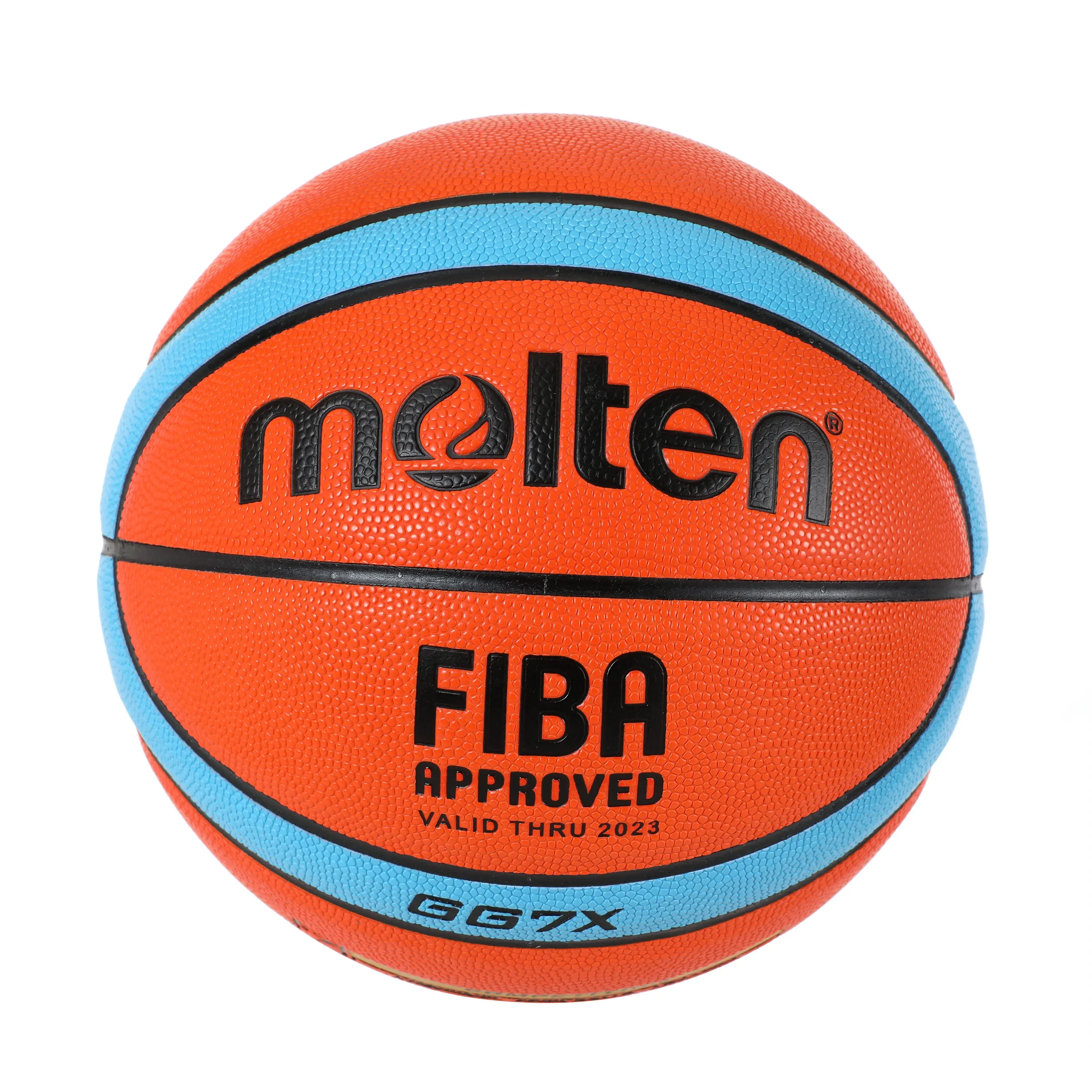 Баскетбольный мяч Molten GG7X Официального размера 7/6/5 из искусственной кожи для тренировок на открытом воздухе в помещении Мужчины Женщины Подростки Baloncesto