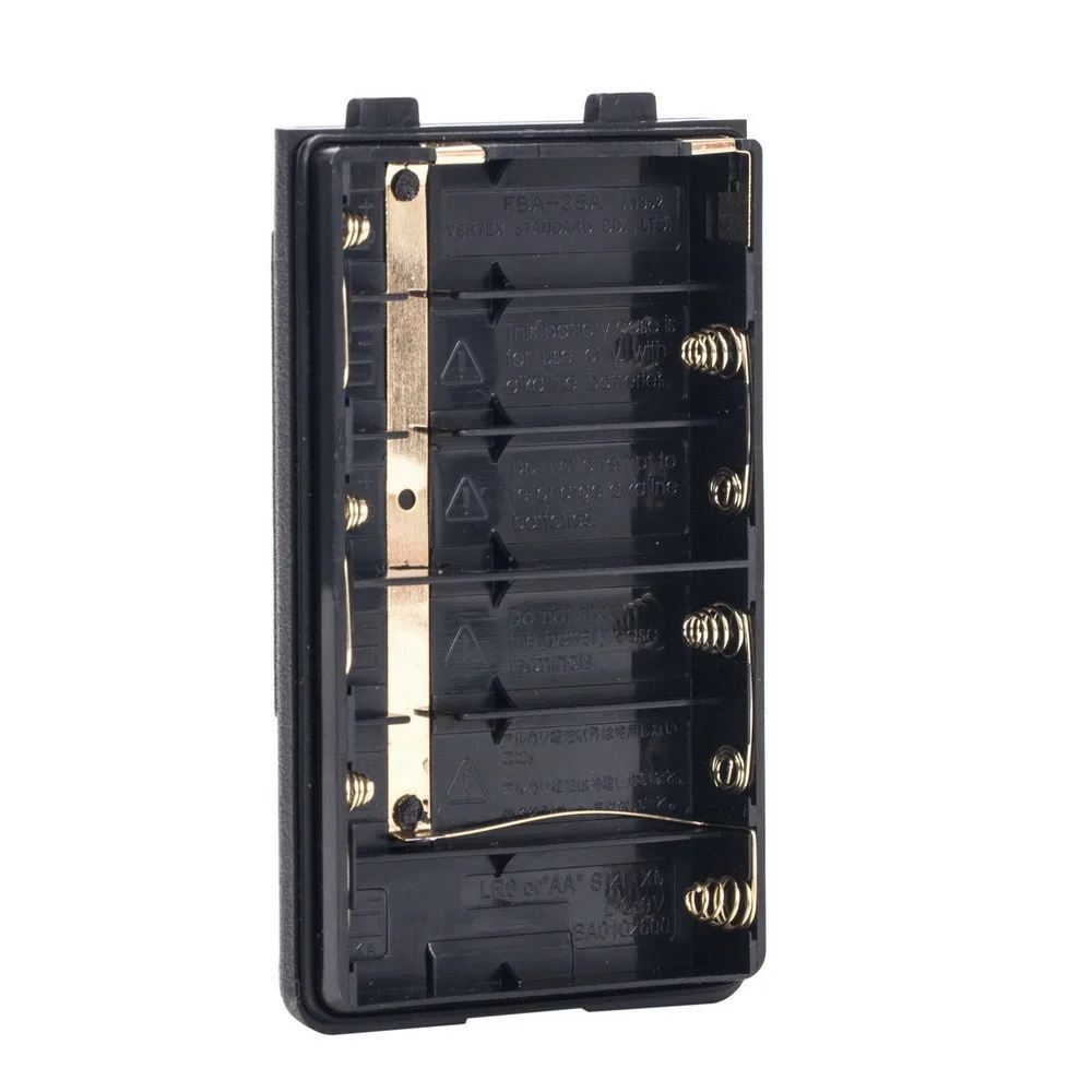 Батарейный Отсек FBA-25A для YAESU VERTEX Standard Radio Battery Case VX-400 HX370 FT-60R/E VXA-300 VX-160