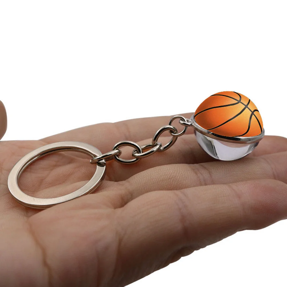 Брелок для моделирования спортивного мяча Спортивный Мяч Брелок Для ключей Декоративная Сумка Подвесной Орнамент Изображение 3 