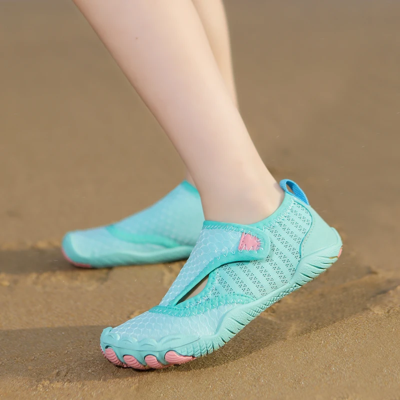 Быстросохнущая нескользящая пляжная обувь для плавания босиком, уличная удобная водная обувь, обувь для серфинга, обувь для плавания Изображение 3 