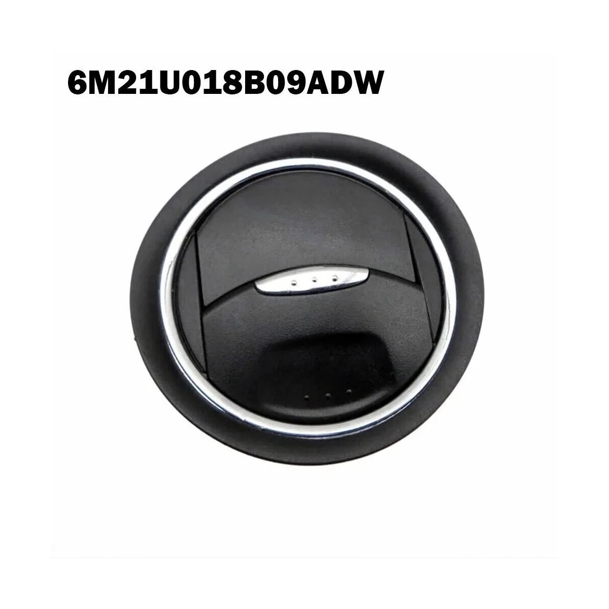 Вентиляционное отверстие приборной панели, Круглая Решетка воздуховыпуска кондиционера для Ford Mondeo Galaxy S-Max 6M21U018B09ADW Изображение 5 