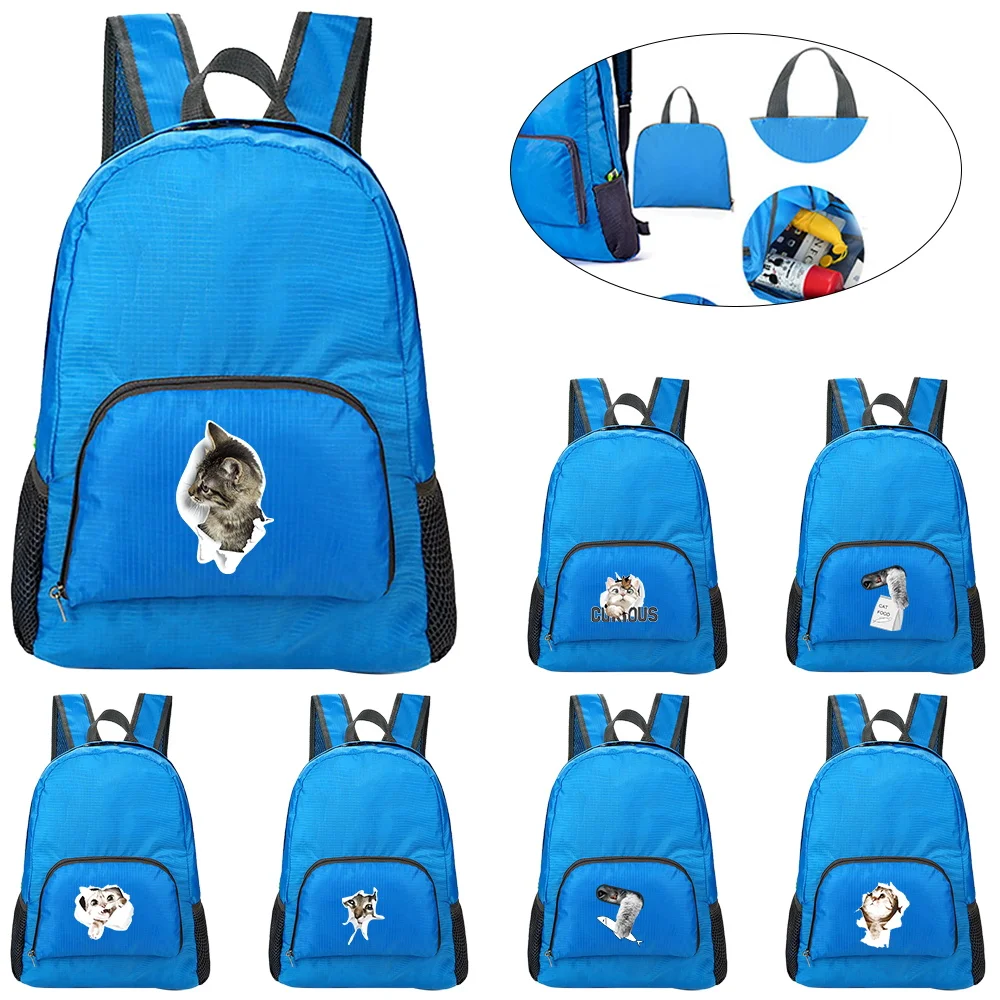 Водонепроницаемые дорожные рюкзаки Мужские дорожные сумки для скалолазания Походный рюкзак Спортивная школьная сумка для бега на открытом воздухе серии Cat