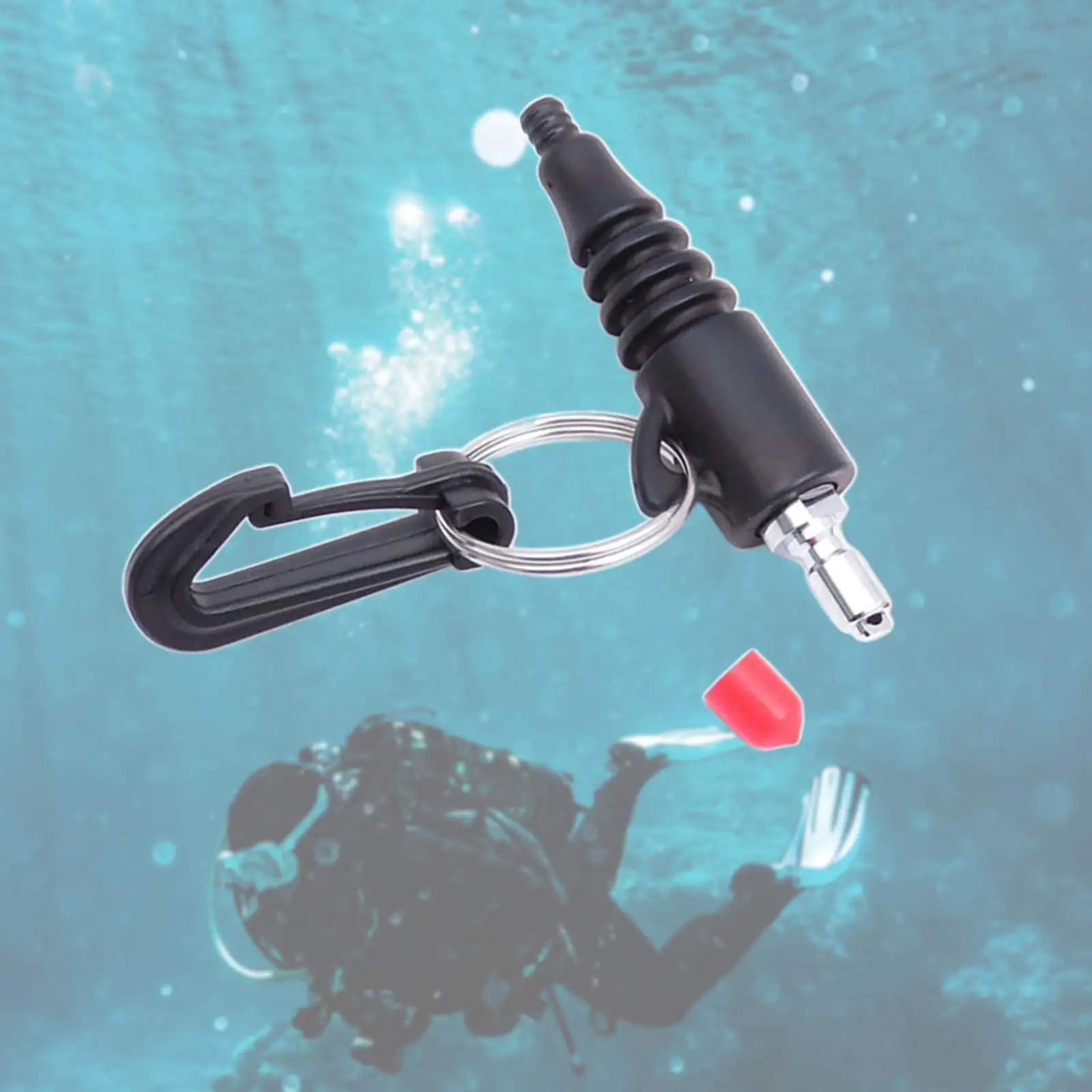 Воздушная насадка для подводного плавания с аквалангом для шланга BCD для быстрой очистки фотографий Изображение 2 