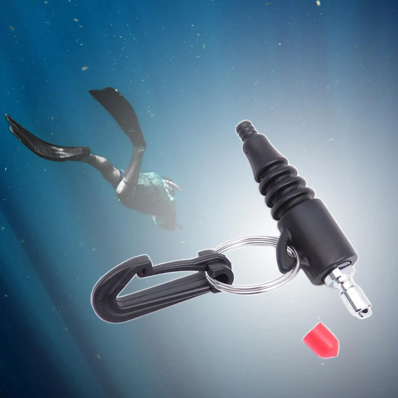 Воздушная насадка для подводного плавания с аквалангом для шланга BCD для быстрой очистки фотографий Изображение 3 