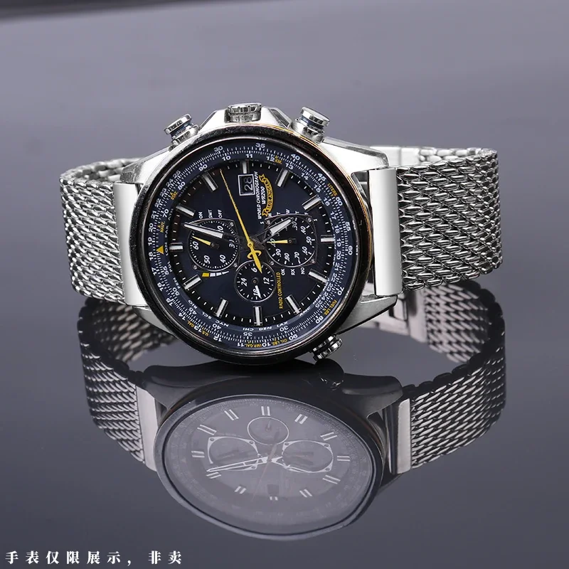 Высококачественный миланский сетчатый браслет из нержавеющей стали для Citizen JY8037 JY8031 CB5848 8040 Ремешок для часов мужской роскошный 22/23 мм ремешок для часов Изображение 2 